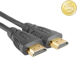 Qoltec Kabel HDMI High Speed With Eth. A męski | A męski | 1.3m