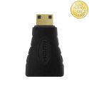 Qoltec Adapter HDMI A żeńska | Mini HDMI C męska