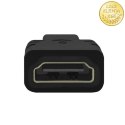 Qoltec Adapter HDMI A żeński | Micro HDMI D męski