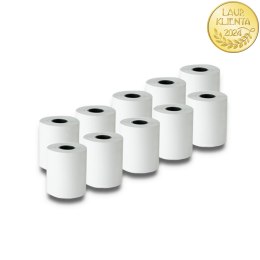 Qoltec Rolka termiczna 57 x 30 | 55g/m2 | 10szt. | BPA free
