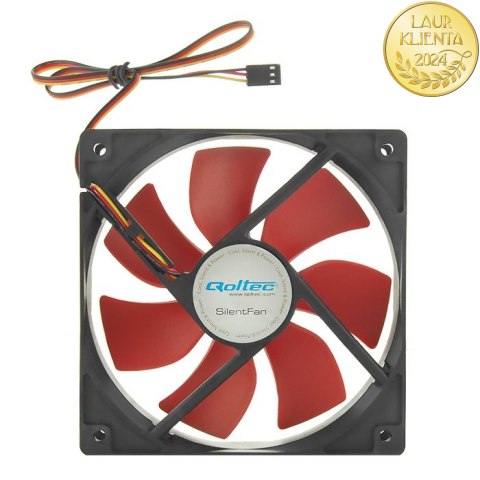 Qoltec Wentylator RedBreezer 14025
