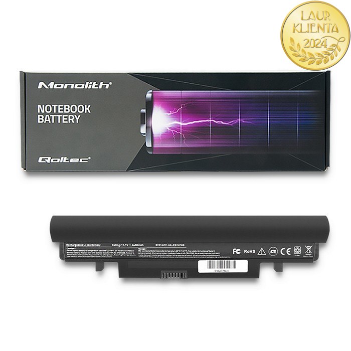 Qoltec Bateria do Samsung NP-N100 | 4400mAh | 10.8-11.1V