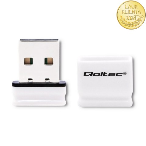 Qoltec Bezprzewodowy Mini Adapter USB Wi-Fi | Standard N