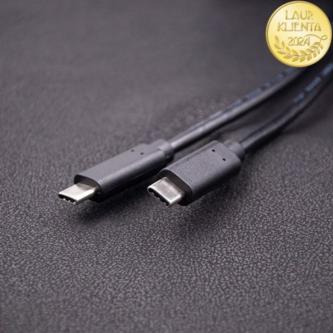 Qoltec Kabel USB 3.1 typ C męski | USB 3.1 typ C męski | 1m