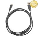 Qoltec Kabel USB A męski | Micro USB B męski | 1.8m