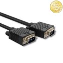 Qoltec Kabel monitorowy XGA męski / XGA męski | 1.5m | Podwójnie ekranowany | Full HD