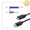 Qoltec DisplayPort v1.1 męski | HDMI męski | 4K | 2m