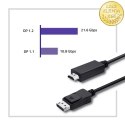 Qoltec DisplayPort v1.2 męski | HDMI męski | 5K | 2m
