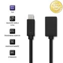 Qoltec Kabel USB 3.1 typ C męski | USB 3.0 A żeński | 0.5m