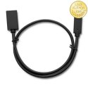 Qoltec Kabel USB 3.1 typ C męski | USB 3.0 A żeński | 0.5m