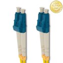 Qoltec Patchcord światłowodowy LC/UPC - LC/UPC | Singlemode | 9/125 | G652D | Duplex | 3m