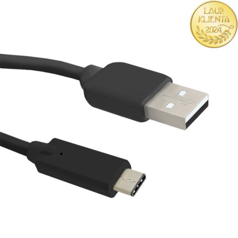 Kabel USB 3.1 typ C męski | USB 2.0 A męski | 1m
