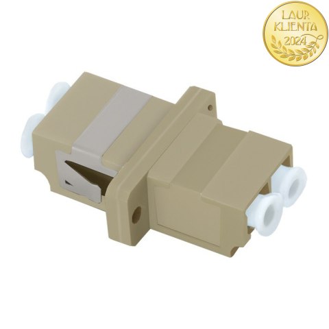 Qoltec Adapter światłowodowy LC/UPC | Duplex | Multimode