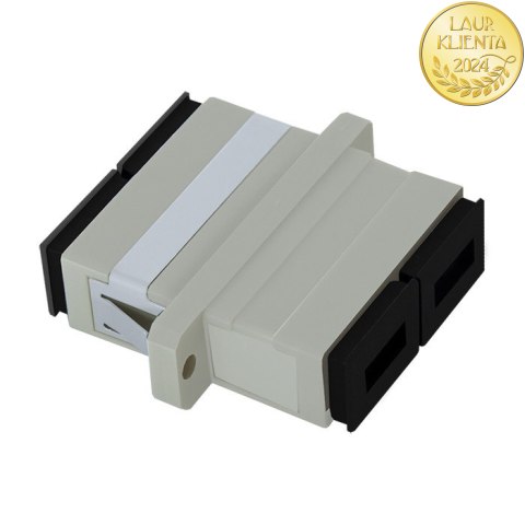 Qoltec Adapter światłowodowy SC/UPC | Duplex | Multimode
