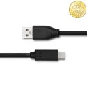 Qoltec Kabel USB 3.1 typ C męski | USB 2.0 A męski | 1.5m
