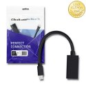 Qoltec Mini DisplayPort v1.1 męski | HDMI A żeński | 4K | 0.2m