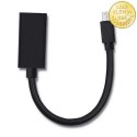 Qoltec Mini DisplayPort v1.1 męski | HDMI A żeński | 4K | 0.2m