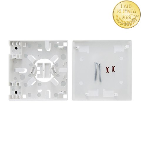 Qoltec Mufa światłowodowa 1x2