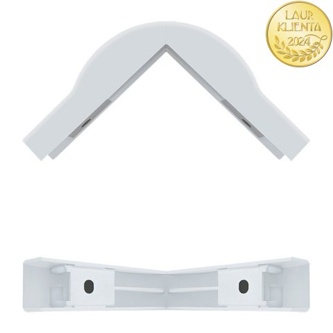 Qoltec Narożnik zewnętrzny | 76 x 18mm