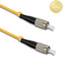 Qoltec Patchcord światłowodowy FC/UPC - FC/UPC | Singlemode | 9/125 | G652D | Simplex | 1m