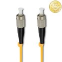 Qoltec Patchcord światłowodowy FC/UPC - FC/UPC | Singlemode | 9/125 | G652D | Simplex | 1m