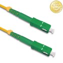Qoltec Patchcord światłowodowy SC/APC - SC/APC | Singlemode | 9/125 | G652D | Simplex| 10m
