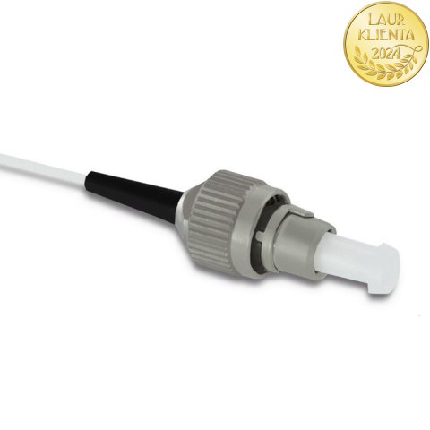 Qoltec Pigtail światłowodowy FC/UPC | Singlemode | 9/125 | G652D | 1m