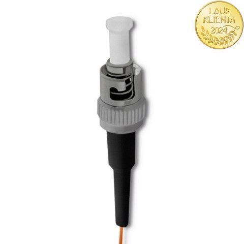 Qoltec Pigtail światłowodowy ST/UPC | Multimode | 50/125 | OM2 | 1m