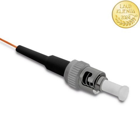 Qoltec Pigtail światłowodowy ST/UPC | Multimode | 50/125 | OM2 | 2m