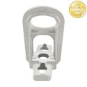 Qoltec Przelotowy uchwyt / wieszak do kabli | MBL: 14kN