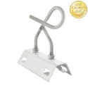 Qoltec Przelotowy uchwyt / wieszak do kabli | MBL: 4kN