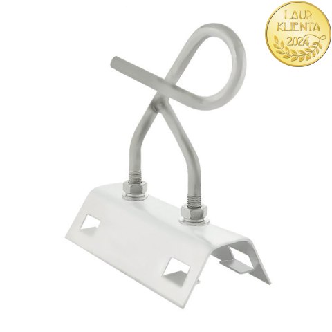 Qoltec Przelotowy uchwyt / wieszak do kabli | MBL: 4kN