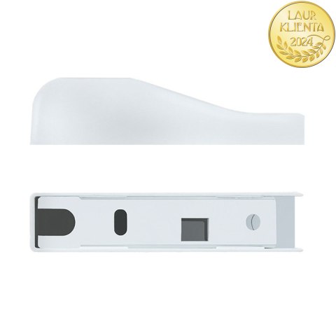 Qoltec Zaślepka otworu okablowania | biały