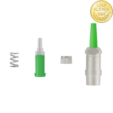 Qoltec Złącza światłowodowe FC/APC | Singlemode | 0.9mm