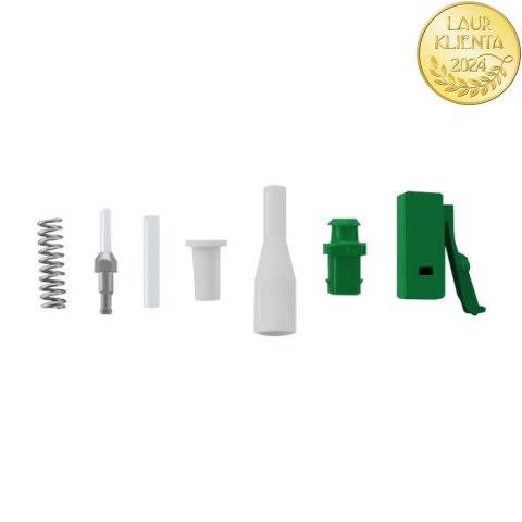 Qoltec Złącza światłowodowe LC/APC | Singlemode | 0.9mm