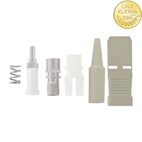 Qoltec Złącza światłowodowe SC/UPC | Multimode | 0.9mm