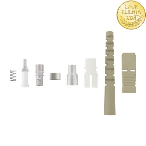 Qoltec Złącza światłowodowe SC/UPC | Multimode | 3.0mm