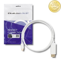 Qoltec Kabel USB 3.1 typ C męski/ HDMI A męski | 4K | Alternate mode | 1m