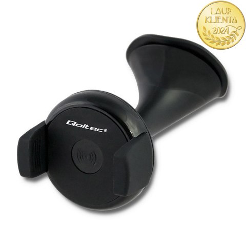 Qoltec Ładowarka samochodowa indukcyjna 5W | 5V | 1A | Micro USB