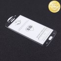 Qoltec Hartowane szkło ochronne PREMIUM do Samsung Galaxy J7 2017 | 5D | PEŁNE | CZARNE