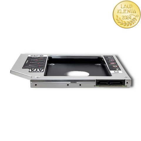 Qoltec Kieszeń na drugi dysk 2.5 HDD | 9.5 mm