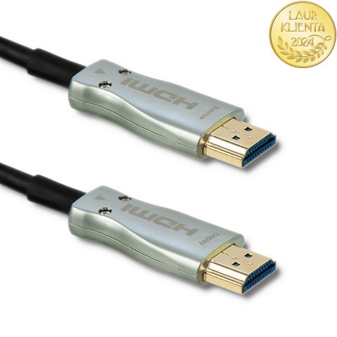 Qoltec Kabel HDMI v.2.0 A męski | A męski | AOC | 20m