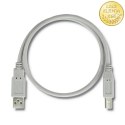 Qoltec Kabel USB 2.0 A męski | B męski | 0.5m