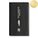 Qoltec Obudowa | kieszeń do dysków HDD SSD 2.5" SATA3 | USB 3.0 | Czarny