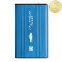 Qoltec Aluminiowa Obudowa | kieszeń do dysków HDD SSD 2.5" SATA3 | USB 3.0 | Niebieski