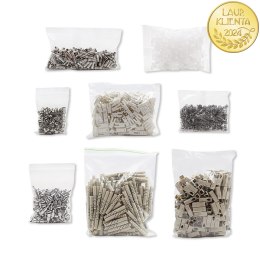 Qoltec Złącza światłowodowe SC | Multimode | 2.0mm | Zestaw montażowy | 200szt.