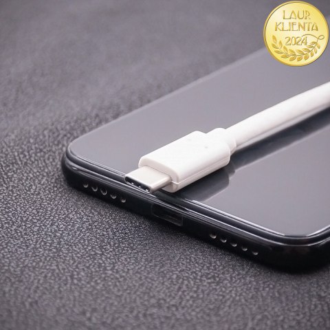 Qoltec Kabel USB 3.1 typ C męski | USB 3.1 typ C męski | 1m | Biały