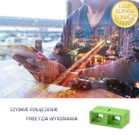 Qoltec Klips do złączy SC/APC