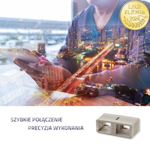 Qoltec Klips do złączy SC