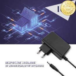 Qoltec Zasilacz wtyczkowy 15W | 5V | 3A | 3.0*1.0